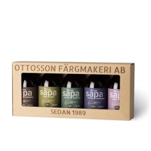 Mydła z oleju lnianego zestaw 5x250ml