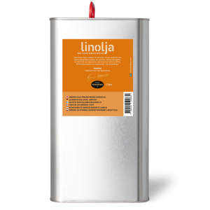 Szwedzki olej lniany tłoczony na zimno / gotowany 5 litrów