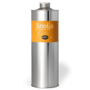 Szwedzki olej lniany tłoczony na zimno / gotowany 1 litr