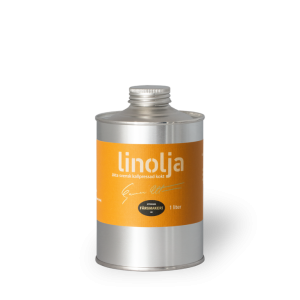 Szwedzki olej lniany tłoczony na zimno/gotowany 0,5l