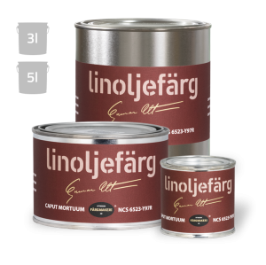 Farba olejna lniana czerwona Caput Mortuum