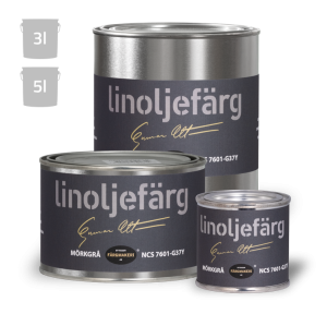 Farba olejna lniana Dark Grey
