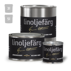 Farba olejna lniana Iron Oxide Black